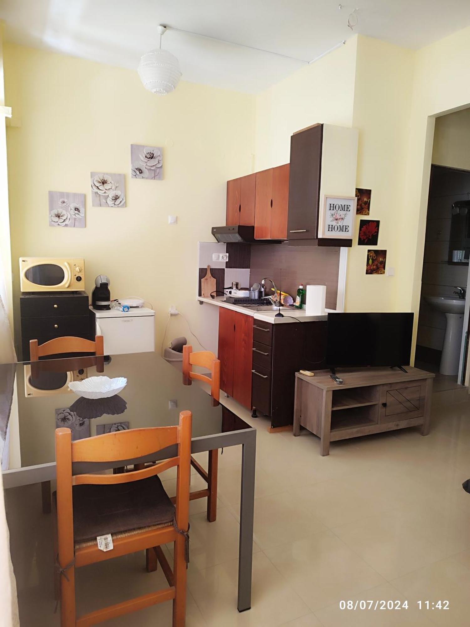 Small Apartment In The City Of Chania Hriszí Aktí Haniá Kültér fotó